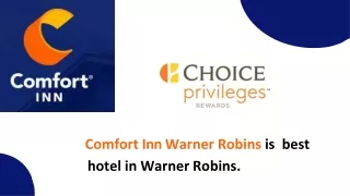 Best Rooms in Warner Robins GA by Comfort Inn