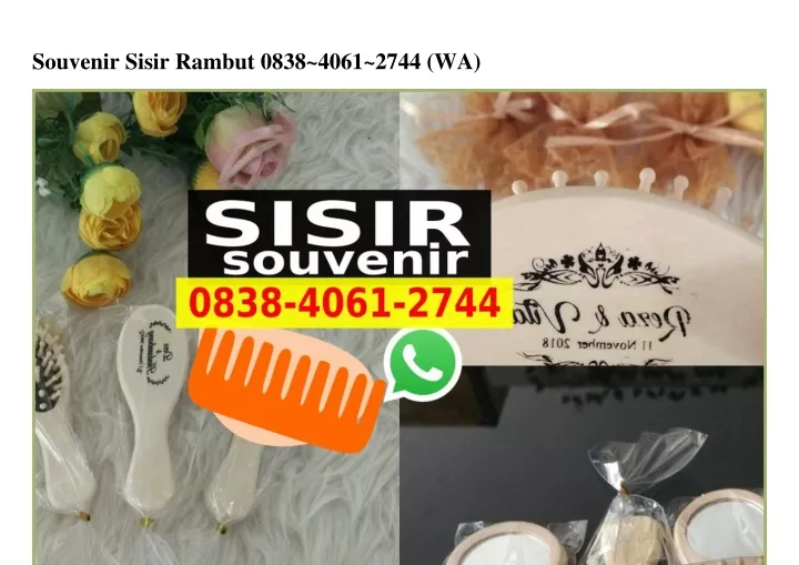 souvenir sisir rambut 0838 4061 2744 wa