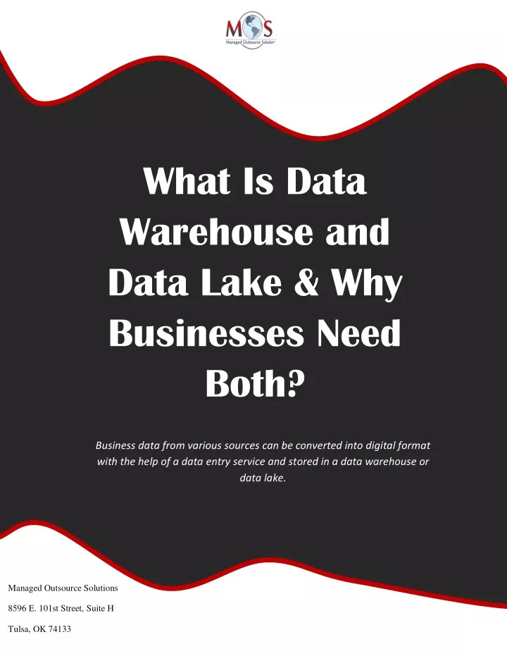 what is data warehouse and data lake