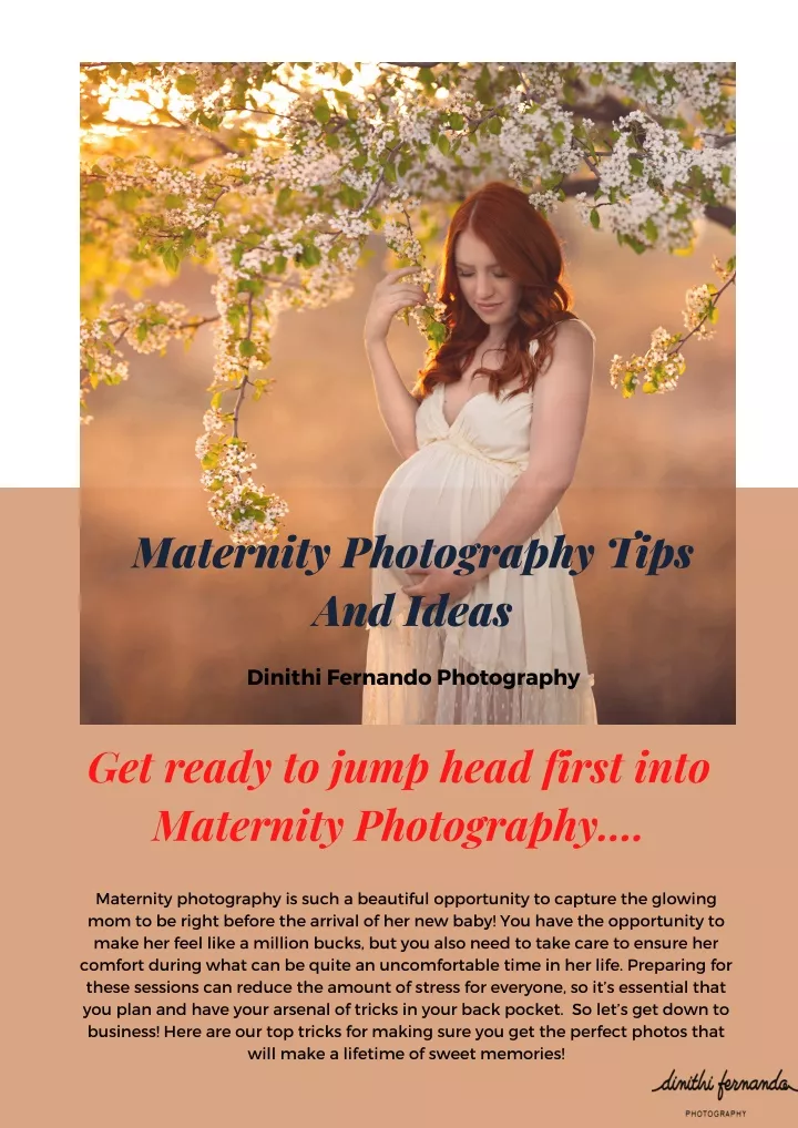 maternity photography tips and ideas