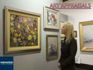 Fine Art Appraisals - Menzies Art Brands