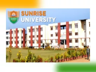 Why To Choose Sunrise University
