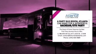 A Limo Service Near Me Can Make for a Wonderful Bachelorette Party