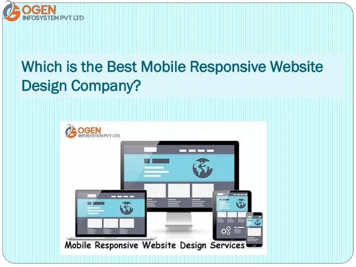 which is the best mobile responsive website design company