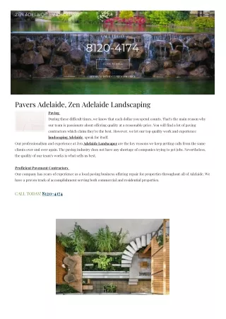 Landscaping Adelaide