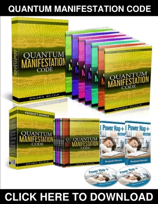 Quantum Manifestation Code PDF, eBook by Benjamin Malcolm