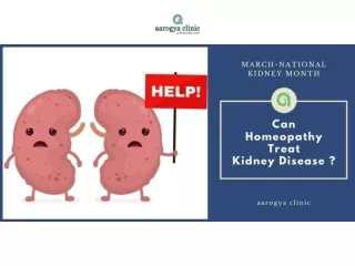 Can Homeopathy Treat Kidney Disease | Homeopathy Treatment for Kidney Disease in India | aarogya clinic