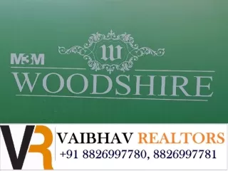 m3m woodshire 2 BHK 1366 Sq.ft  Resale in Sector 107 Gurgaon Call Vaibhav Realtors