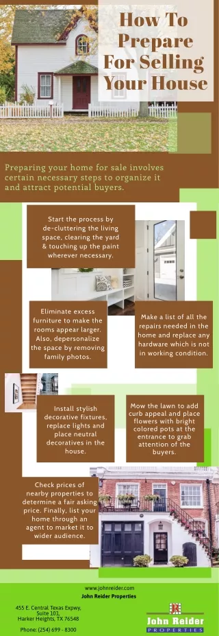 how to prepare for selling your house