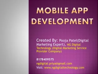 Grow Your Business Through Mobile App Development