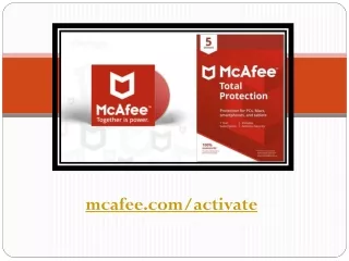 mcafee com activate