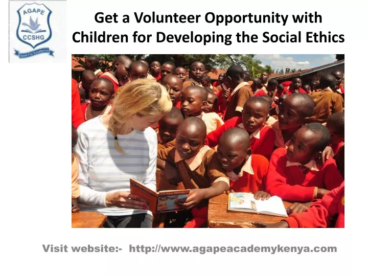 get a volunteer opportunity with children