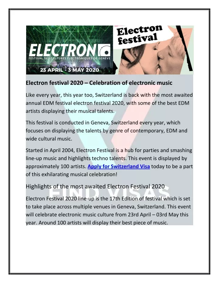 electron festival 2020 celebration of electronic