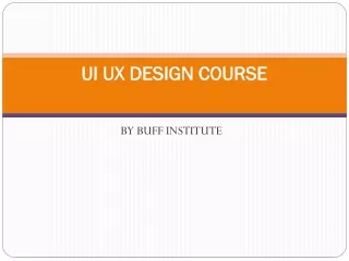  Ui Ux Design Course in Chennai