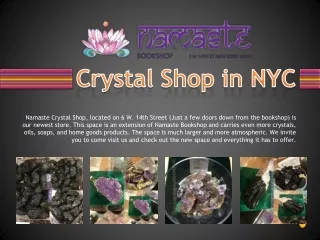 crystal shop in nyc