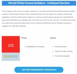 World Wide Dream Builders Review
