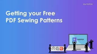 getting your free pdf sewing patterns