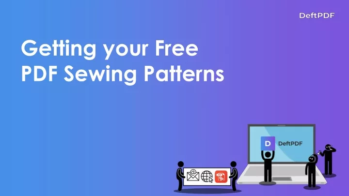 getting your free pdf sewing patterns