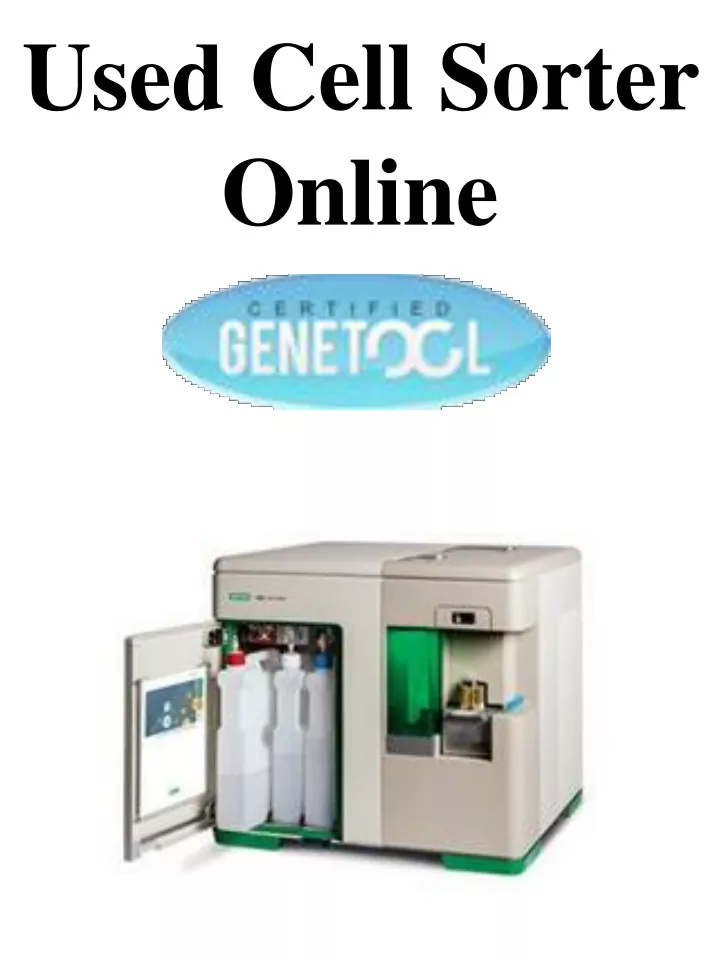 used cell sorter online