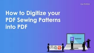 how to digitize your pdf sewing patterns into pdf