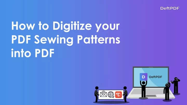 how to digitize your pdf sewing patterns into pdf