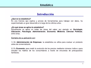 estadistica descriptiva