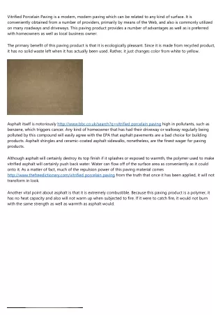 vitrified porcelain paving is a modern modern