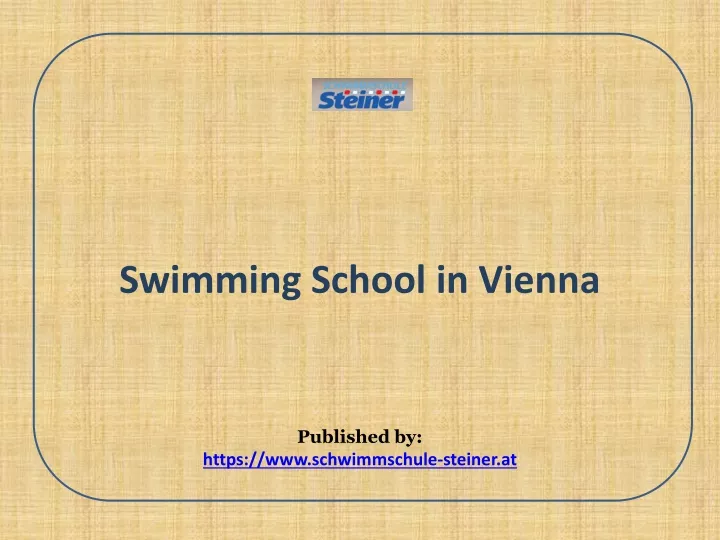 swimming school in vienna published by https www schwimmschule steiner at