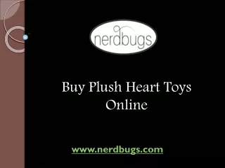 Buy Plush Heart Toys Online