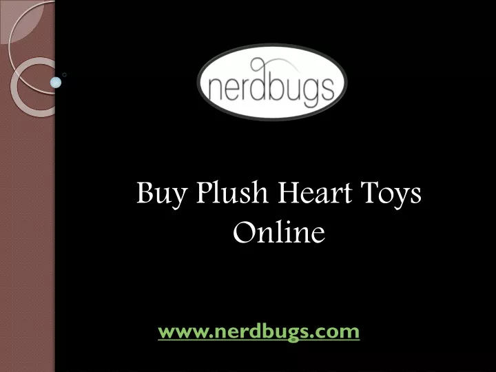 buy plush heart toys online