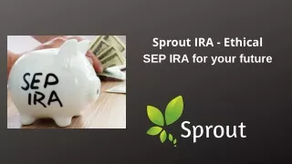 Sprout IRA - Ethical SEP IRA for your future