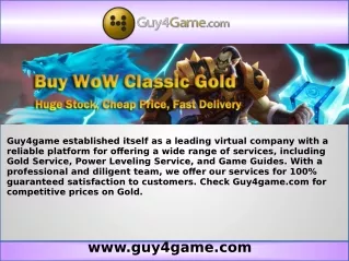Buy Wow Gold Place