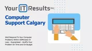 computer support calgary