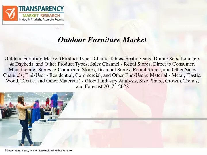 outdoor furniture market