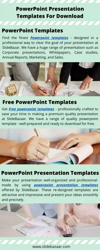 powerpoint presentation templates for download