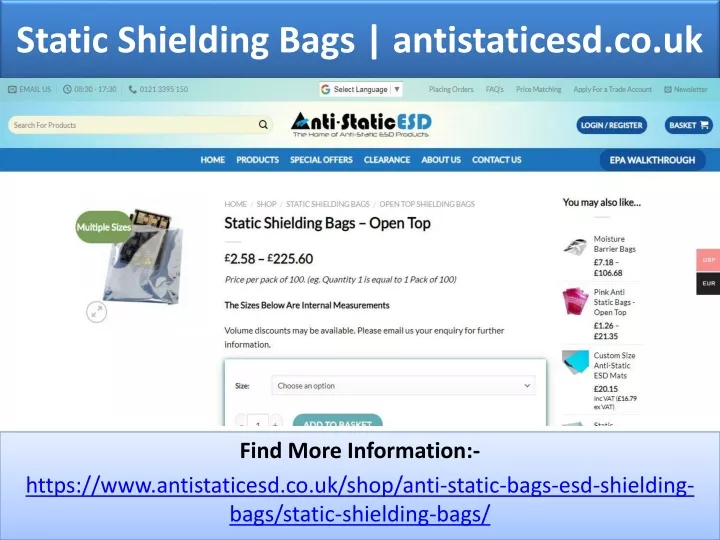 static s hielding bags antistaticesd co uk