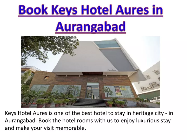 book keys hotel aures in aurangabad
