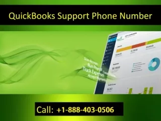 Quickbooks Desktop Support Phone Number  1-888-403-0506 Helpline Number
