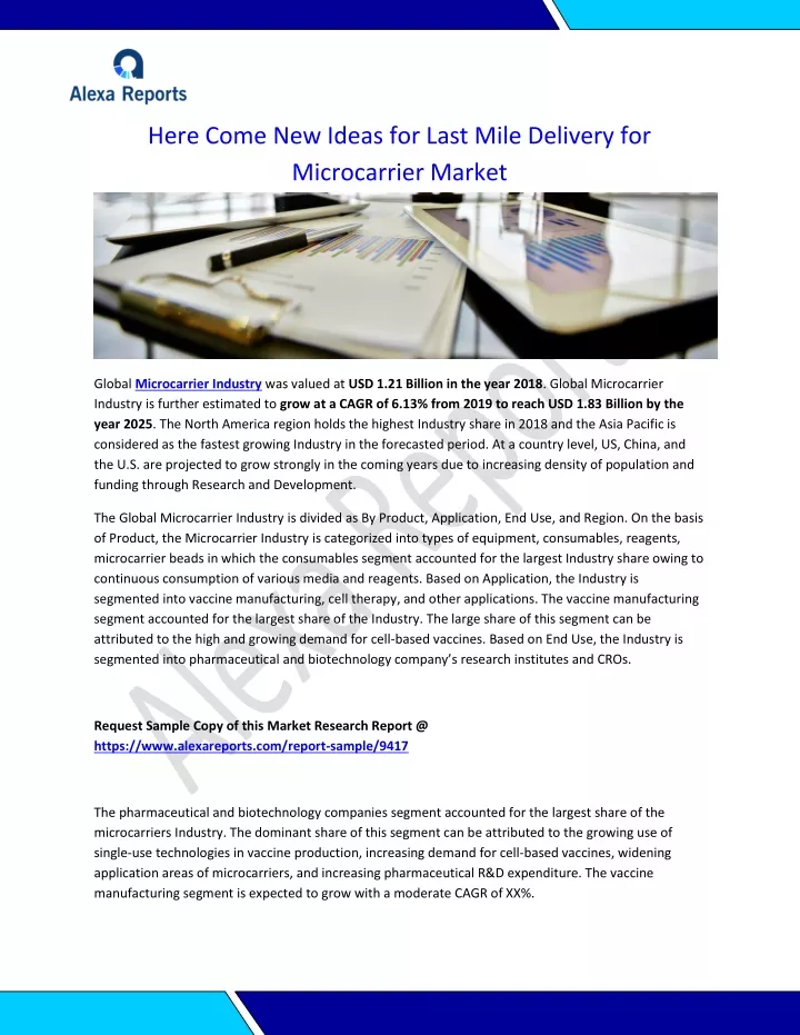 here come new ideas for last mile delivery