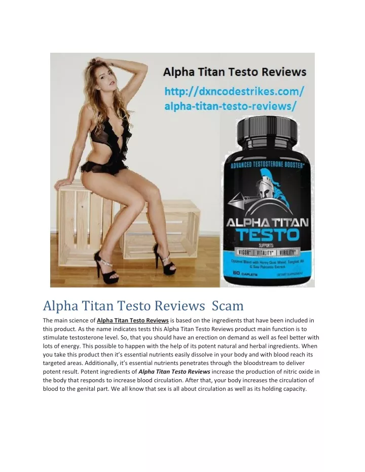 alpha titan testo reviews scam