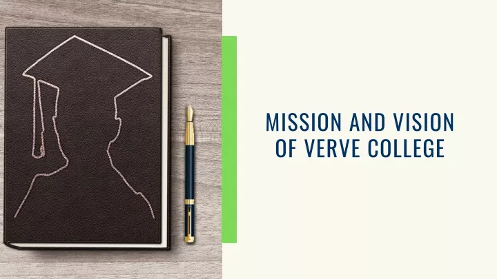 mission and vision of verve college