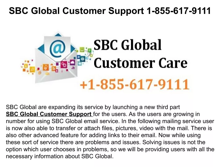 sbc global customer support 1 855 617 9111