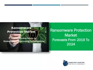 ransomware protection market forecasts from 2019