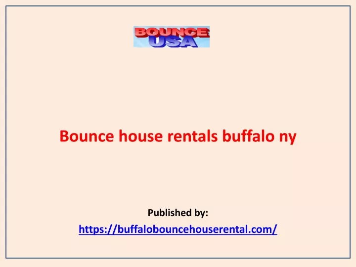 bounce house rentals buffalo ny published by https buffalobouncehouserental com