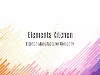 The Leading Designer for Modular Kitchen Bangalore Elements