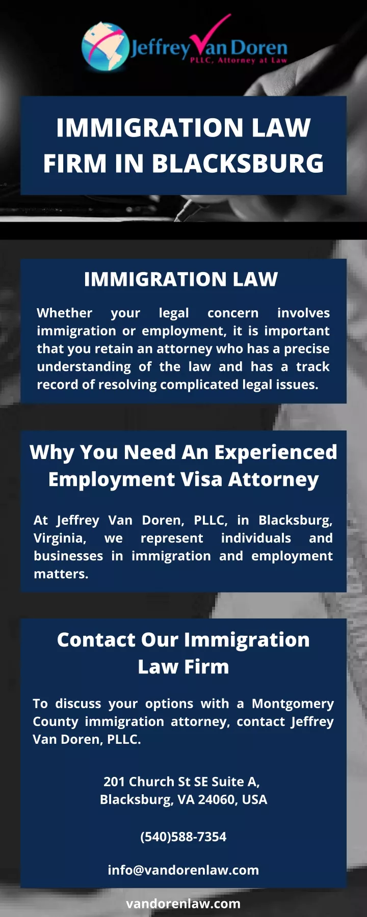 immigration law firm in blacksburg