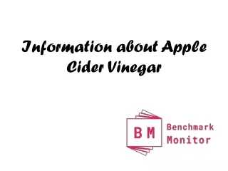 information about apple cider vinegar