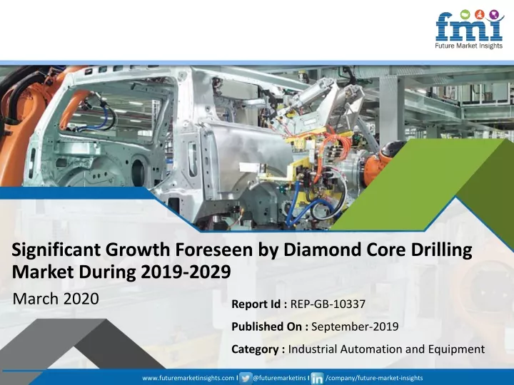 significant growth foreseen by diamond core