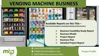 vending machine business