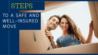 Steps to a Safe and Well-Insured Move